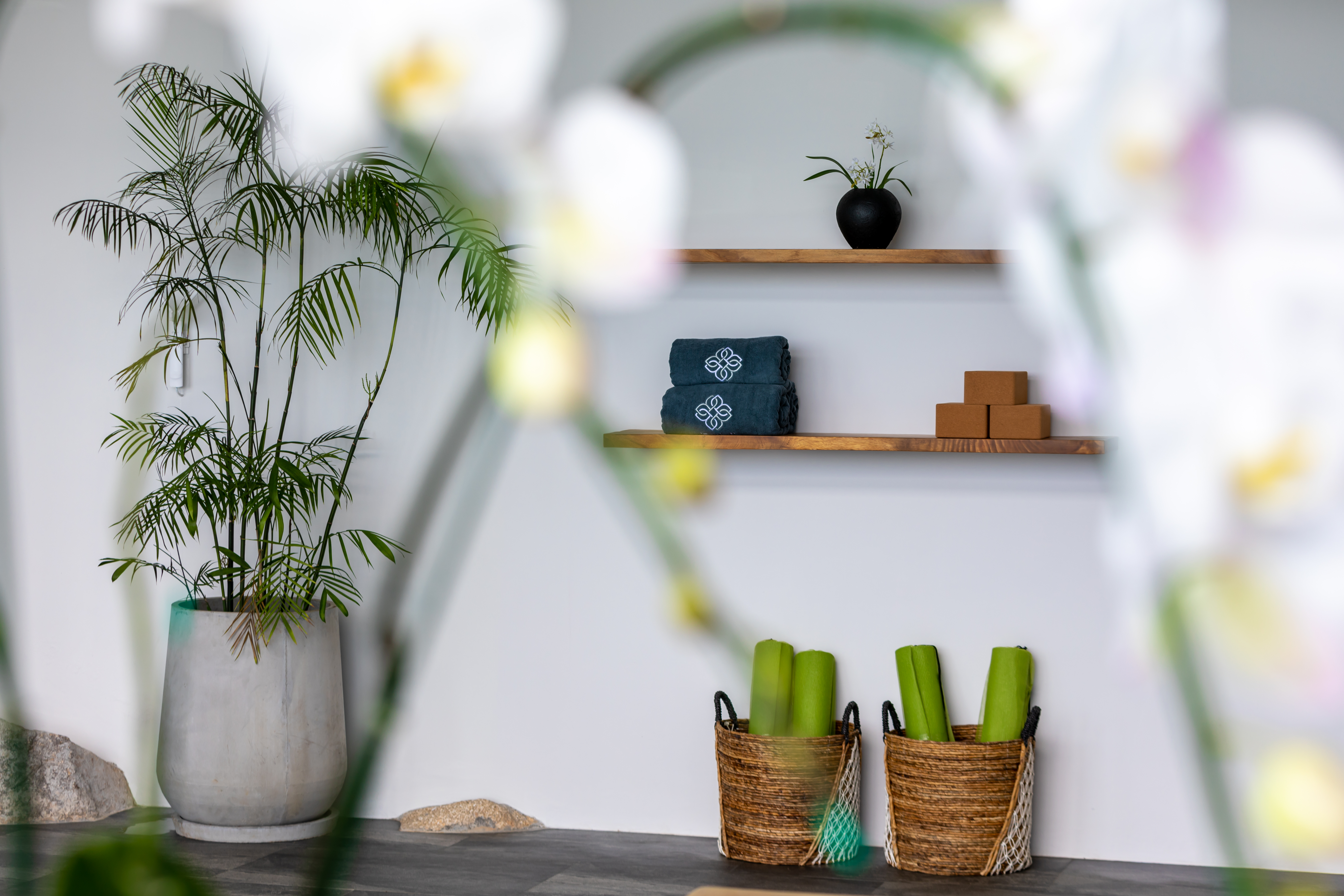 Living spaces at Villa Anushka